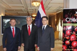 Visit of Chilean President Sebastián Piñera to Thailand to sign FTA (2014)